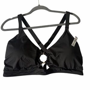 Rue + Black Bikini Top - NWT - 3X
